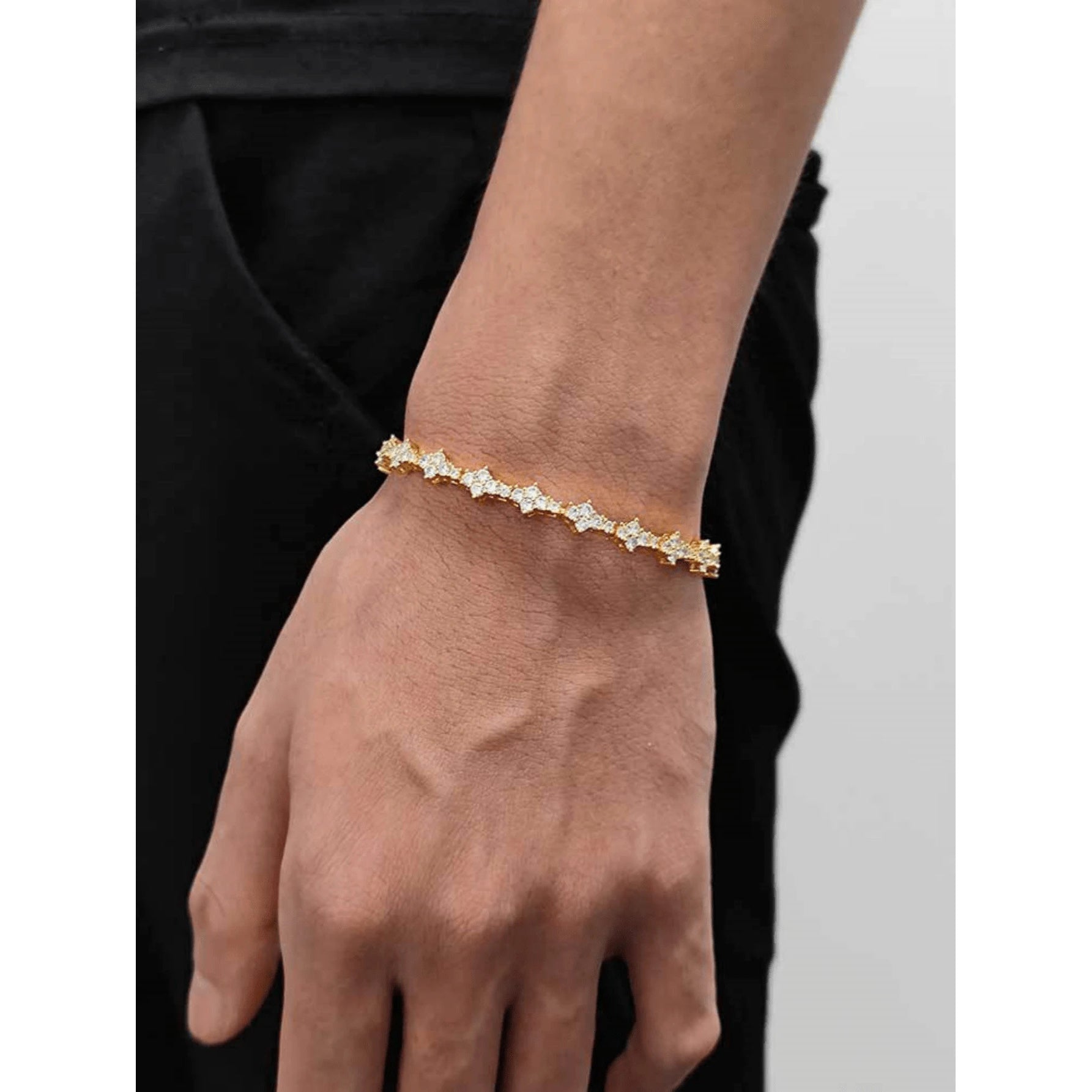 Cross Bracelet - LovessLuxury20cmLovessLuxury97223200-Rose GoldenRose Gold