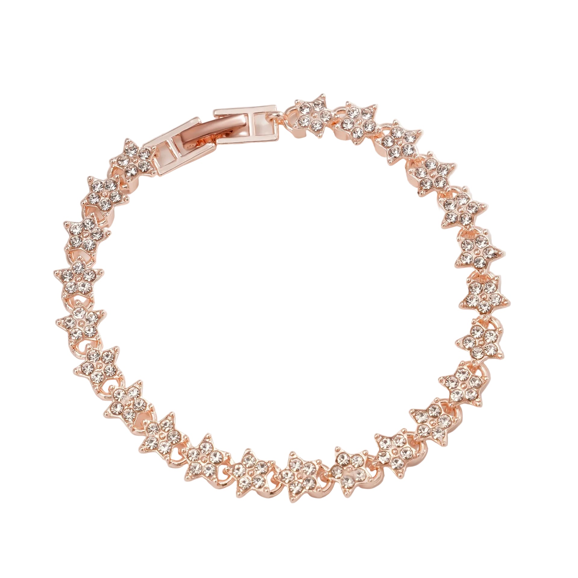 Cross Bracelet - LovessLuxury20cmLovessLuxury97223200-Rose GoldenRose Gold