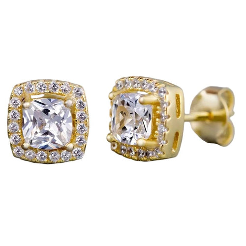 4RAWS Earrings - LovessLuxurySquareLovessLuxury95421734-Golden-SquareGolden