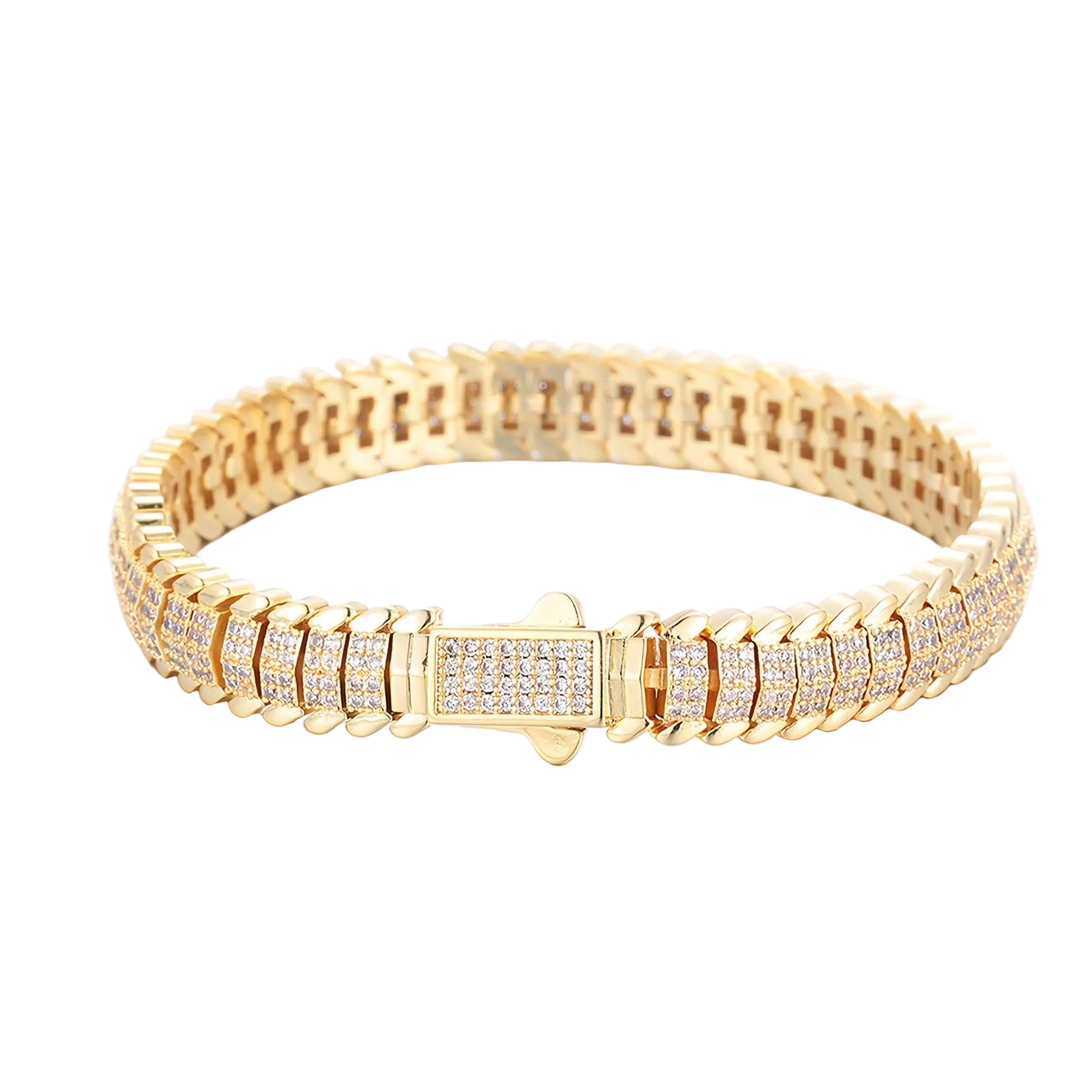 Glacier Bracelet - LovessLuxury17.78cmLovessLuxury90578442-Golden-17.78cmGolden