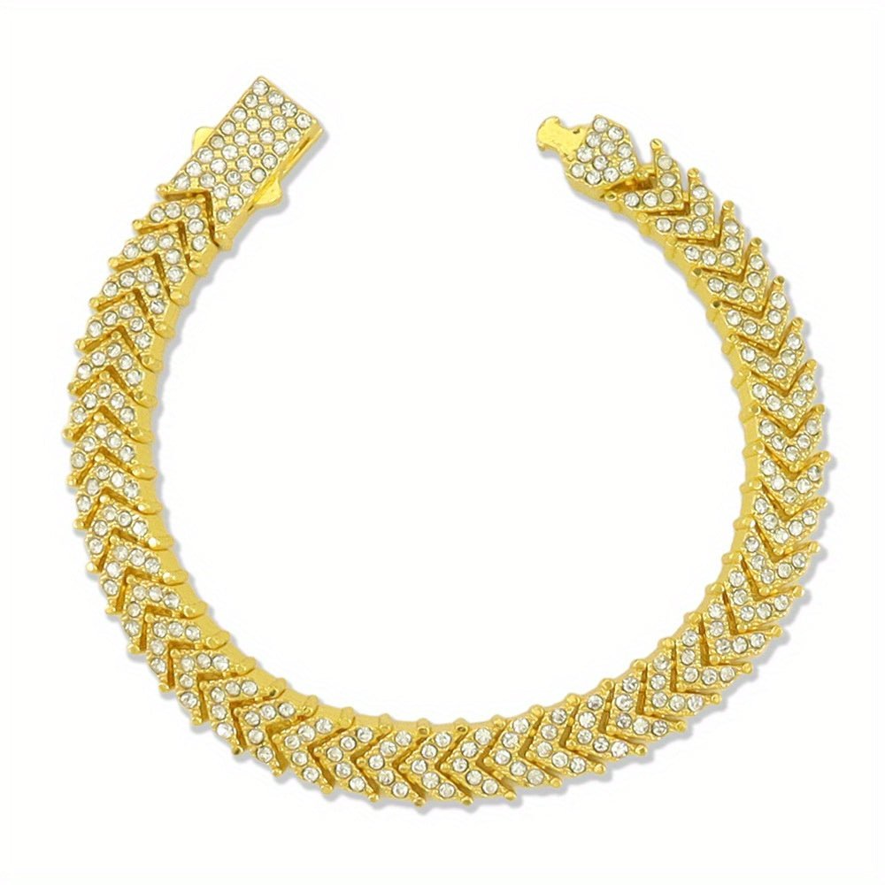 Fish Head Bracelet - LovessLuxury17.78 cmLovessLuxury59624598-Golden-7inch(18cm)Gold