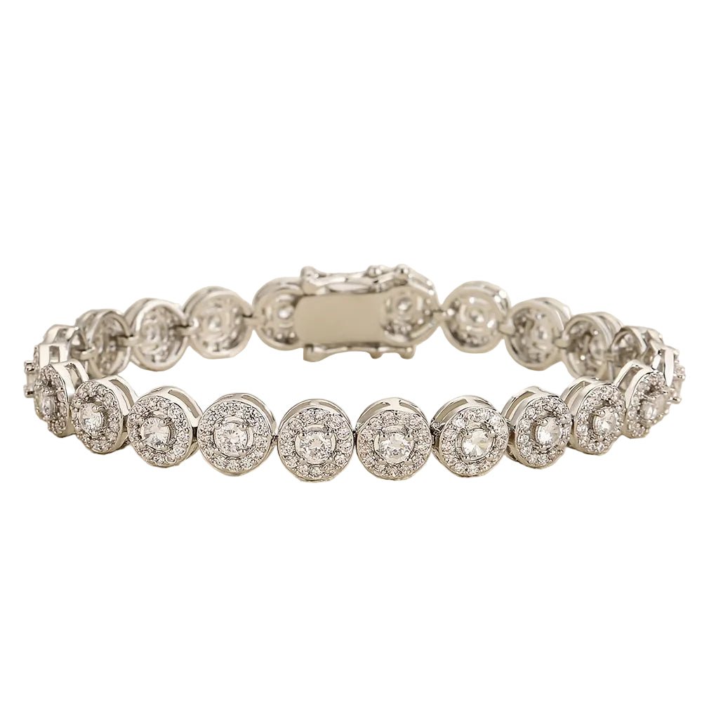 Circle Bracelet - LovessLuxury17cmLovessLuxury45125022-WhiteSilver