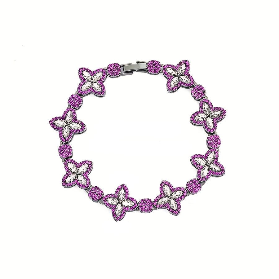 Clover Bracelet - LovessLuxuryBraceletLovessLuxury74514253-Purple-BraceletPurple