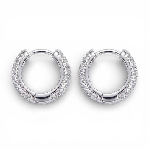 Circle Earrings - LovessLuxuryLovessLuxury71714396-SilverySilvery